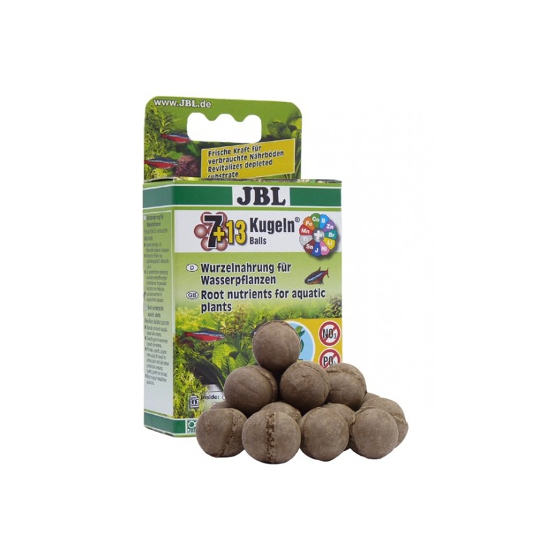 Bolas de fertilizante JBL para acuarios