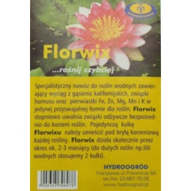 Florwix fertiliser for aquatic plants 5 balls