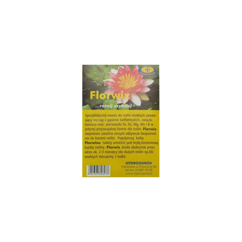 Florwix fertiliser for aquatic plants 5 balls