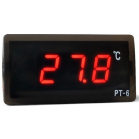 Ringder PT-6 Digitalthermometer rot 12V für Terrarien