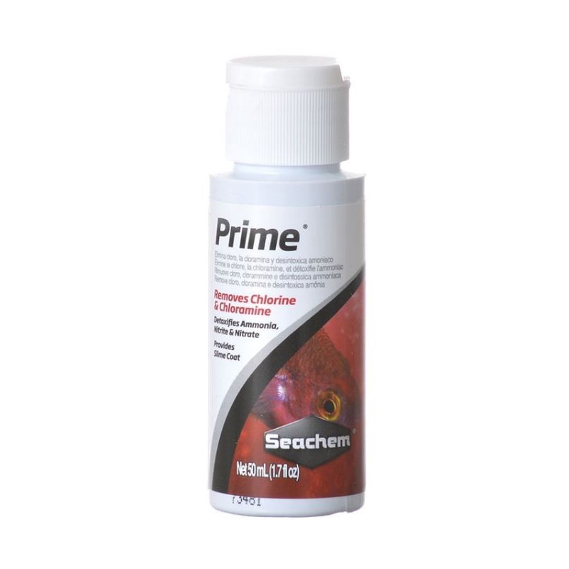 Seachem Prime 50ml - очистка воды для аквариума