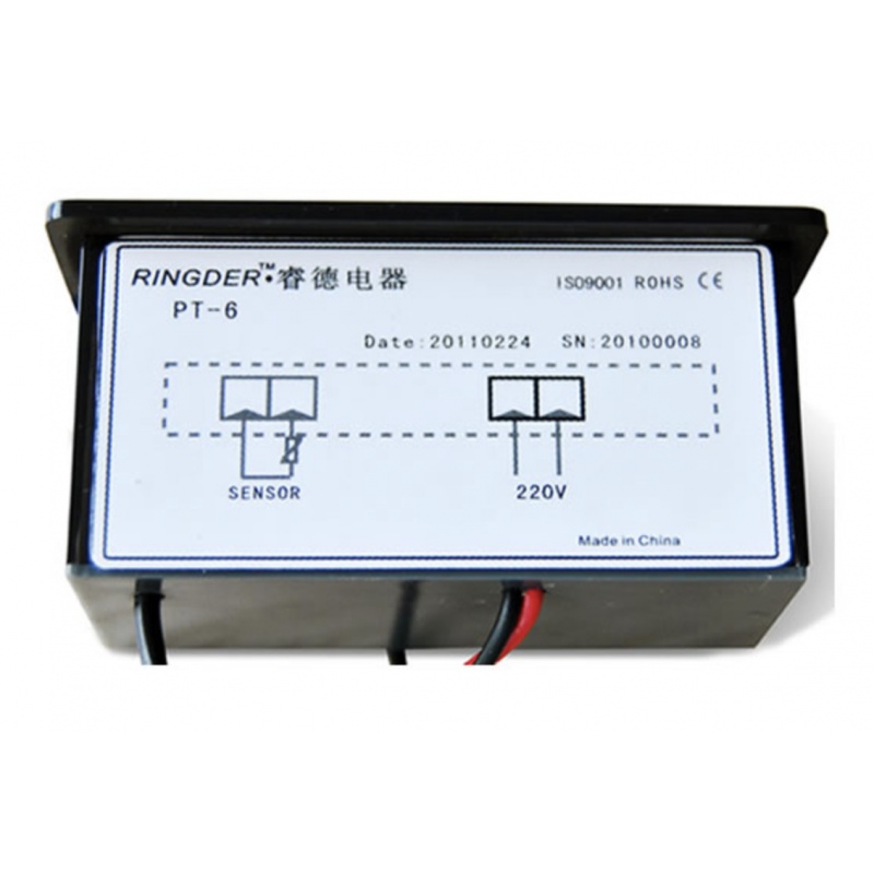 Digitální teploměr Ringder PT-6 12V modrý