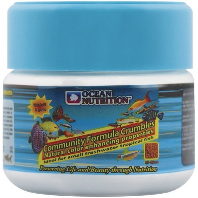 Ocean Nutrition Crumbles 75g - Ração para peixes