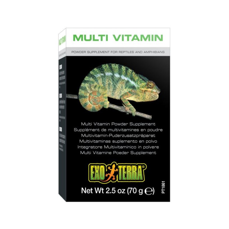 Exo Terra Multi Vitamin 70g - vitamins for reptiles and amphibians