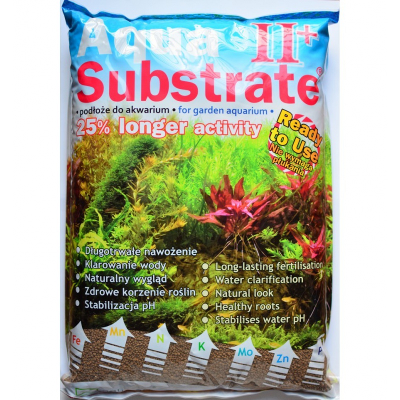 Aqua-art Aqua Substrate II+ 5,4kg - Brauner Substrat