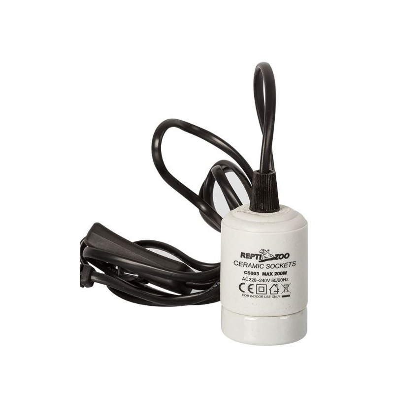 Repti-Zoo ceramic holder on cable