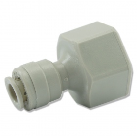 Conector reductor 1/2'' hembra a manguera 6 mm