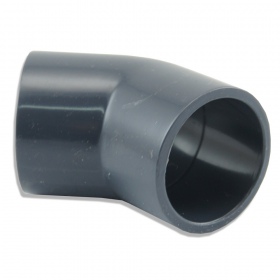 PVC könyök 45° 32mm