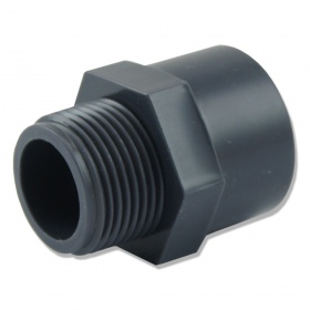 Conector PVC 1,1/4" x 40mm GZ