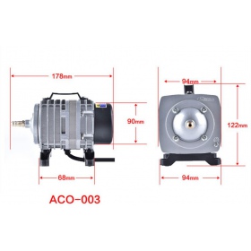 Resun Bomba de Aire - Modelo ACO 003