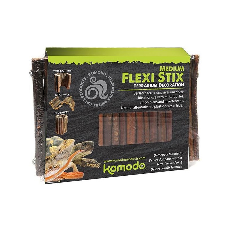 Komodo Flexi Stix Medium - búvóhely pálcikák