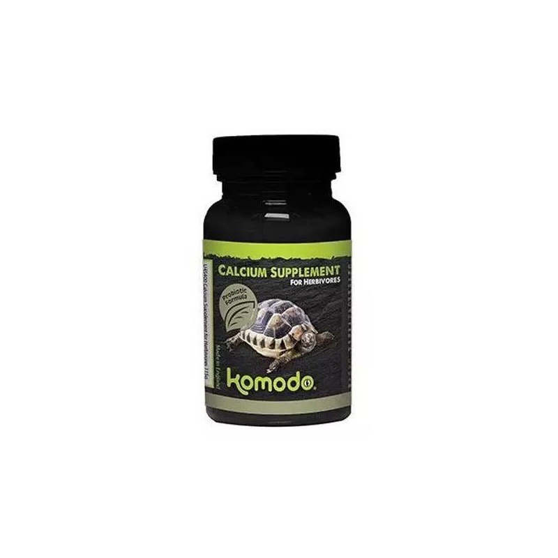 Komodo Calcium Supplements for Herbivores 115g - witaminy dla roślinożerców