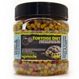 Dieta de Tartaruga Komodo Fruta Flor 170g