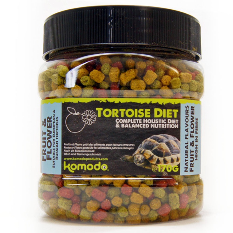 Komodo Schildpad Voeding Fruit Bloem 170g