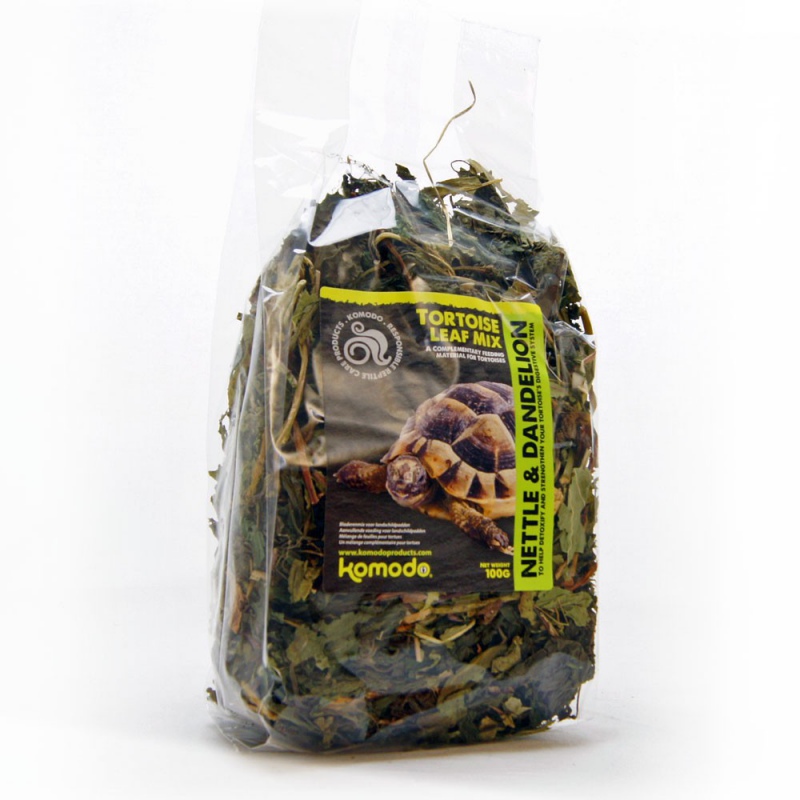 Mélange de Feuilles de Tortue Komodo 100g