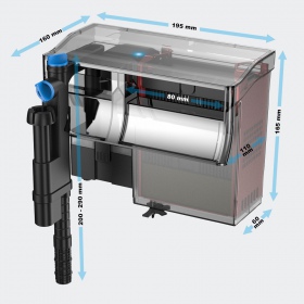 Filtro SunSun CBG-500 con esterilización UV