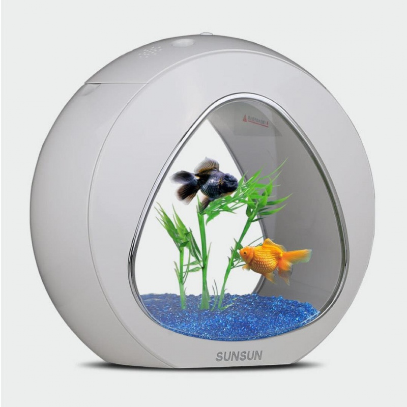 Acuario SunSun YA-02 6L Blanco