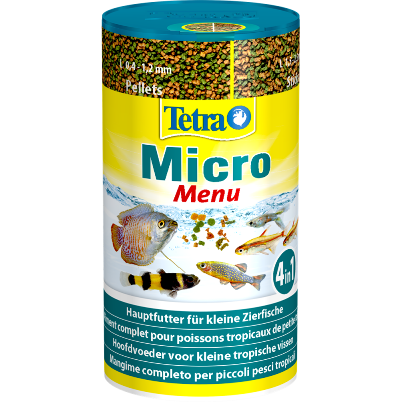 Tetra Micro Menu 100ml - Alimento para peixes