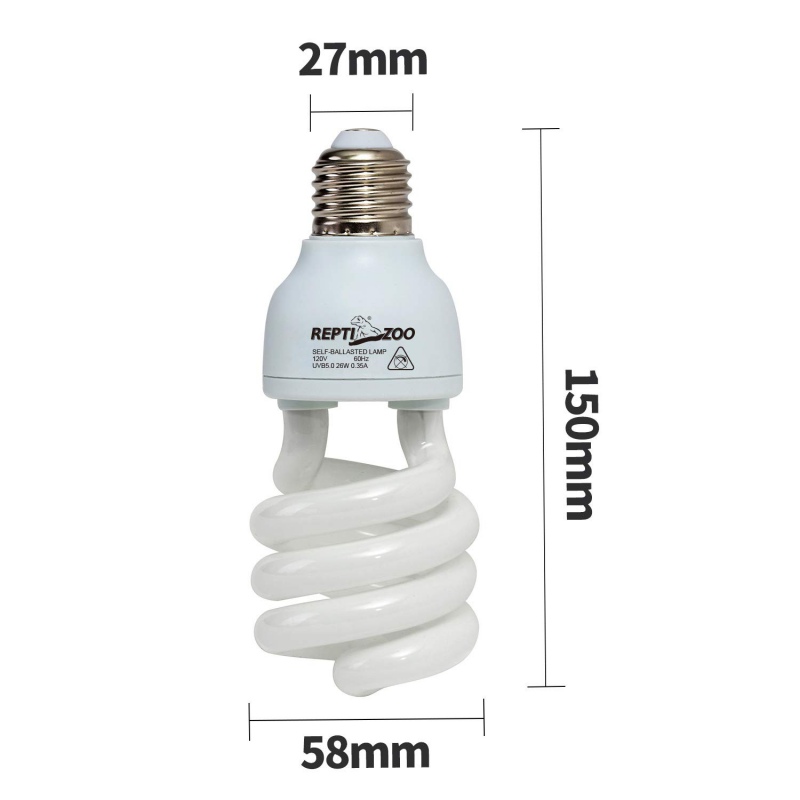 Repti-Zoo Tropical UVB Lampa 5.0 26W