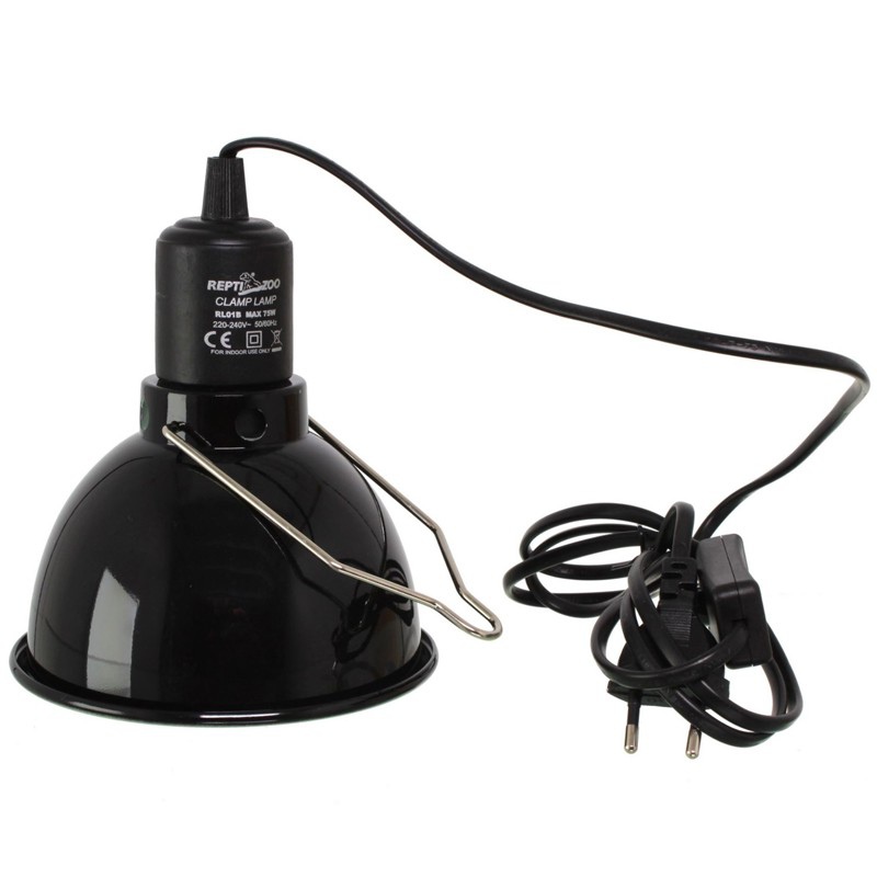 Repti-Zoo Fitting met kap voor 75W lamp