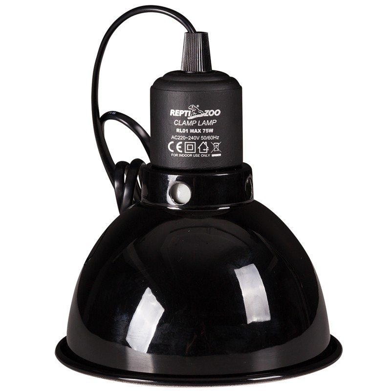 Repti-Zoo Fitting met kap voor 75W lamp