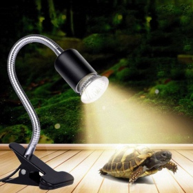 Lampa ReptiSun z mocnym zaciskiem i giętym ramieniem