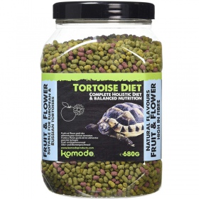 Dieta para tartarugas Komodo Fruta Flor 680g