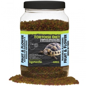 Komodo Tortoise Diet Fruit Flower 340g - pokarm dla żółwi