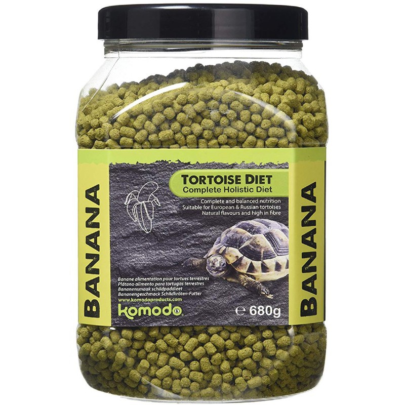 Dieta de Tortuga Komodo Banana 680g