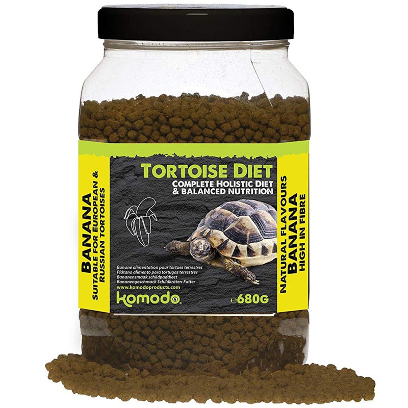 Dieta de Tortuga Komodo Banana 680g