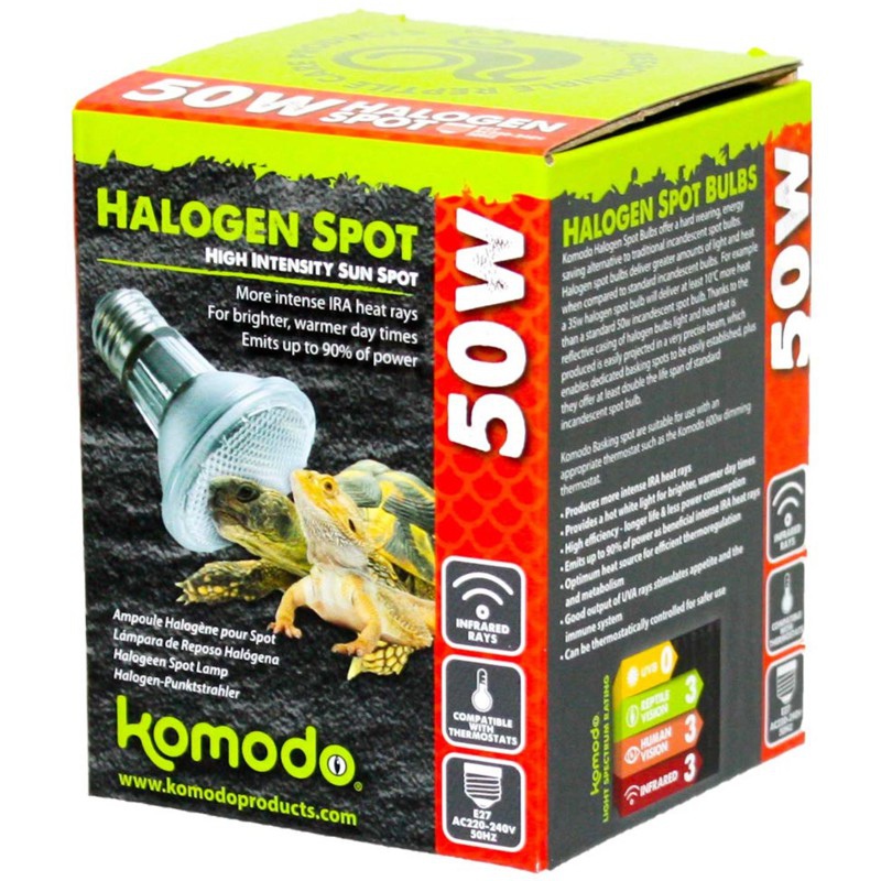 Komodo Halogen 35W - 3w1 halogeenlamp