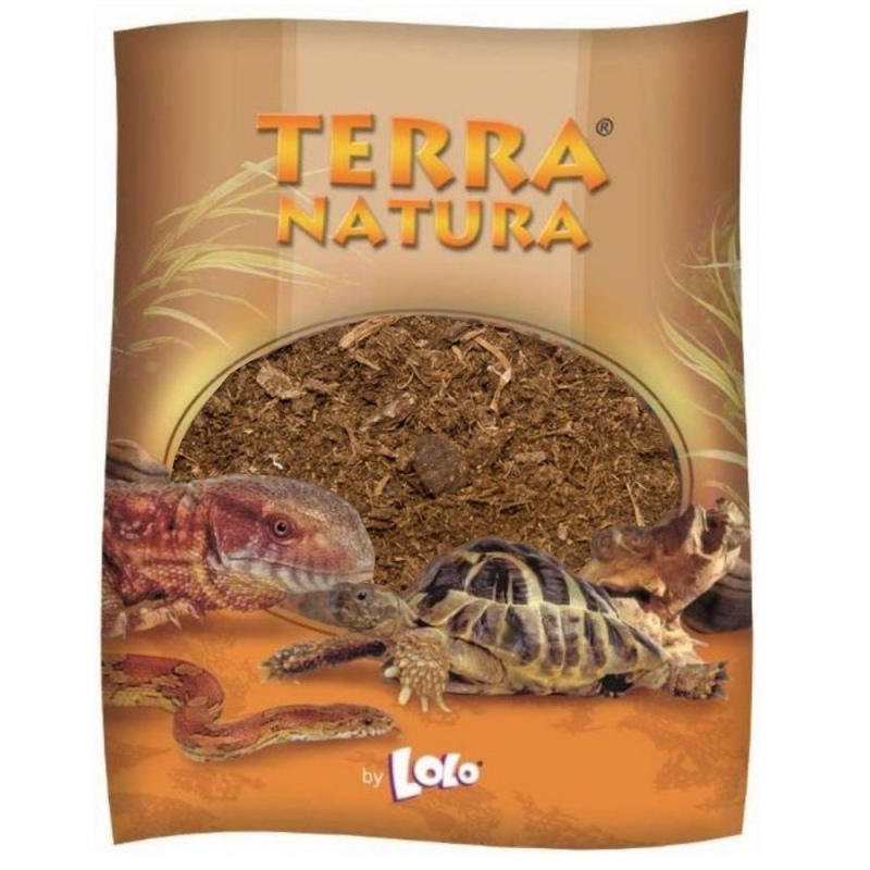 Lolo Pets Torba Fibra 4l per Terrari