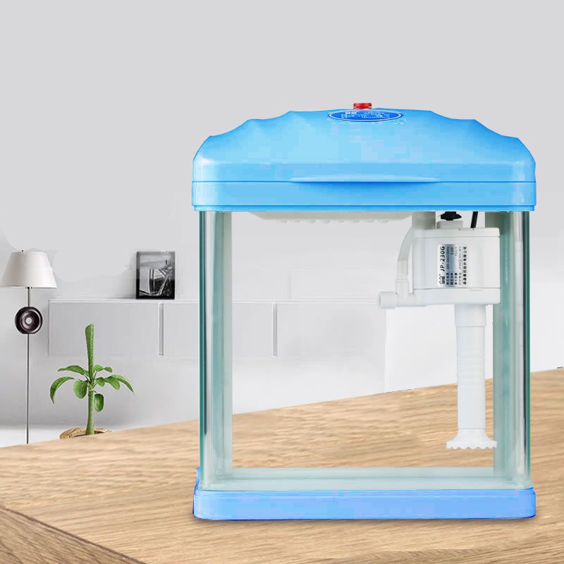 Acquario SunSun HR-230 blu da 7 litri