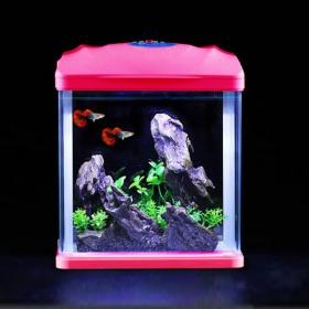 SunSun HR-230 Aquarium Set in Roze