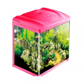 Acquario SunSun HR-230 Set Rosa 7L