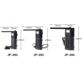 SunSun JP-092 - filtr wewnętrzny narożny 250l/h