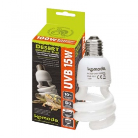 Lampadina UVB Komodo 26W per rettili