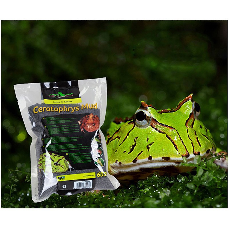 Ceratophrys Mud 600g substraat voor hoornkikkers