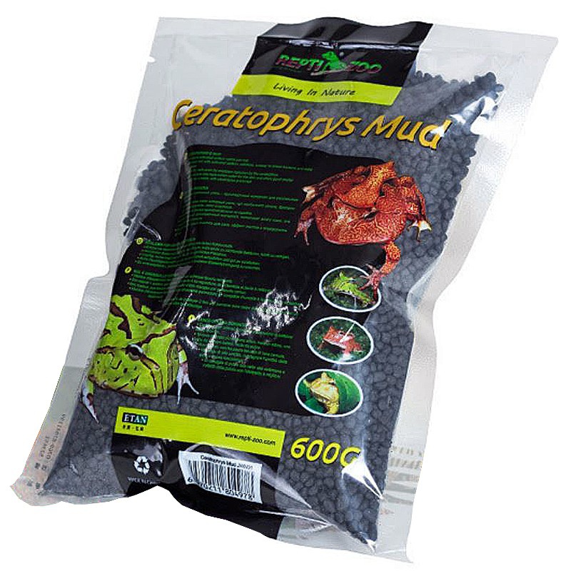 Ceratophrys Mud 600g substraat voor hoornkikkers