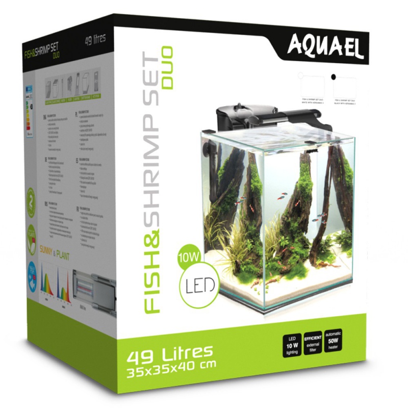 Ensemble aquarium Aquael DUO 35 de 49L