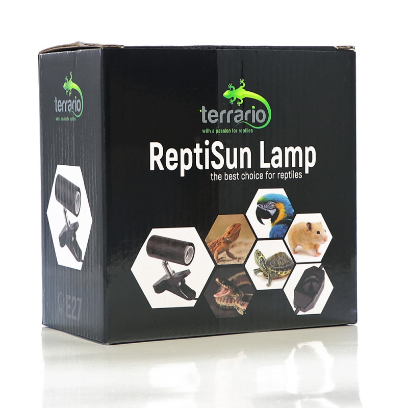 Terrario ReptiSun - lampa z uchwytem zaciskowym