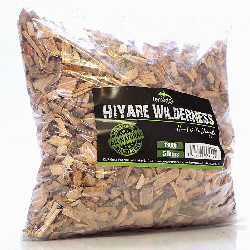 Субстрат Hiyare Wilderness из больших буковых щепок