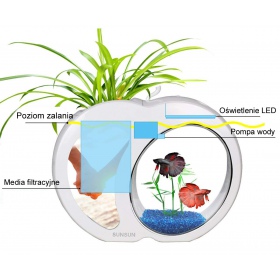 SunSun SmartPlant Aqua 3l akvariumo rinkinys