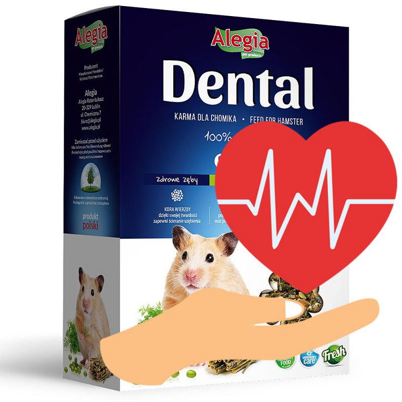 Alegia Dental Chomík - kompletná diéta pre čamca