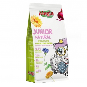 Alegia Junior Natural 650g para cobayas