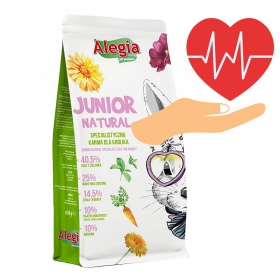 Alegia - Junior Natural - pokarm ziołowy dla młodych królików 650g