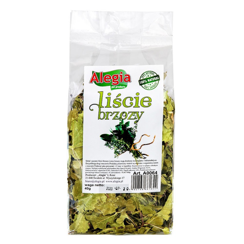 Alegia - Listy Brezy 40g