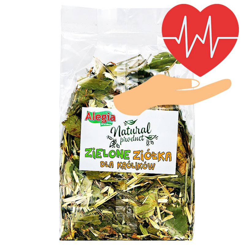 Alegia - Zelené bylinky pro králíky 100g