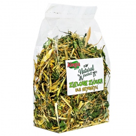 Ervas verdes para chinchilas 120g