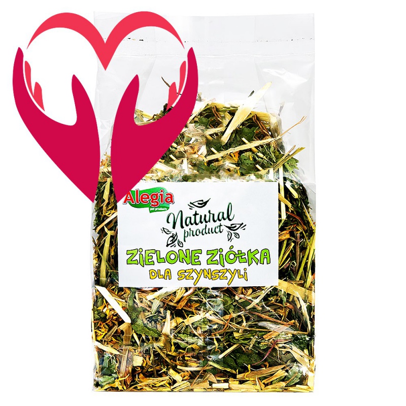 Alegia hierbas verdes para chinchillas 120g